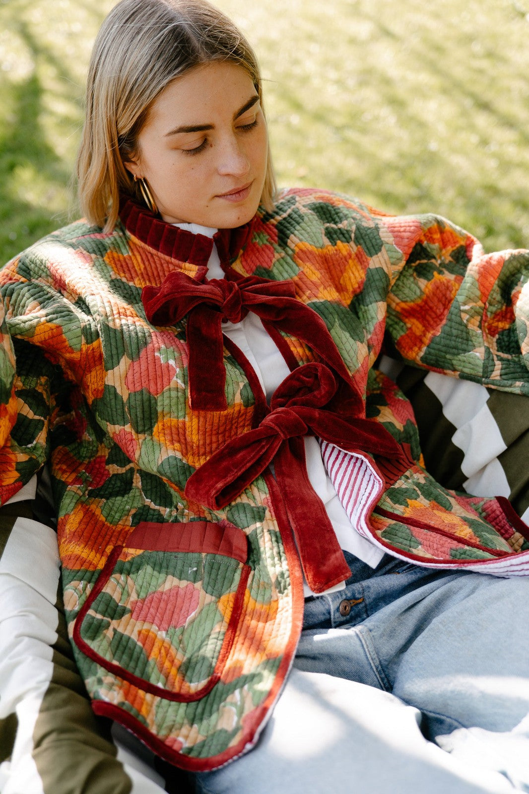 Reversible Jacket - Nasturtium