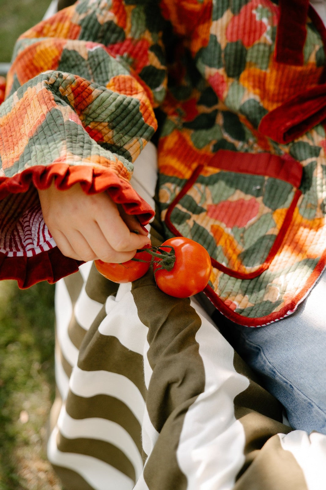 Reversible Jacket - Nasturtium