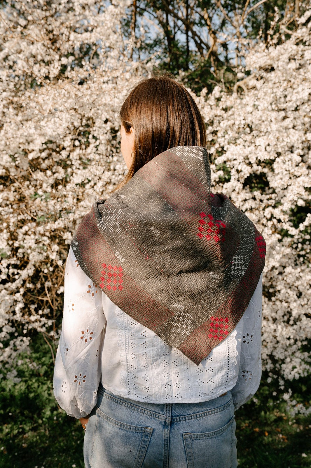 Kantha Scarf