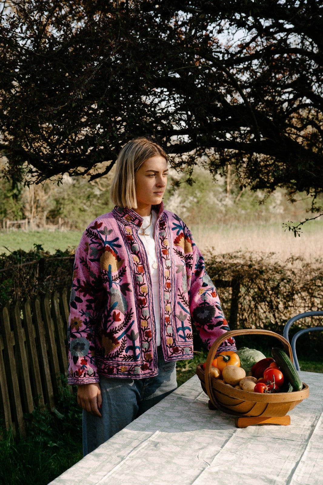 Suzani Jacket - Pink