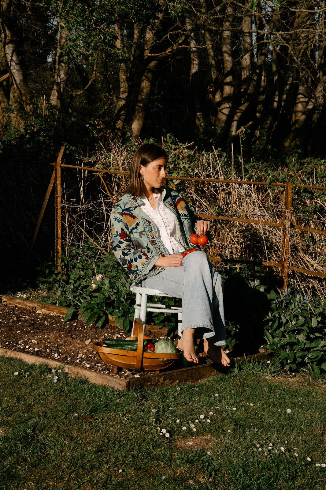 Suzani Jacket - Green