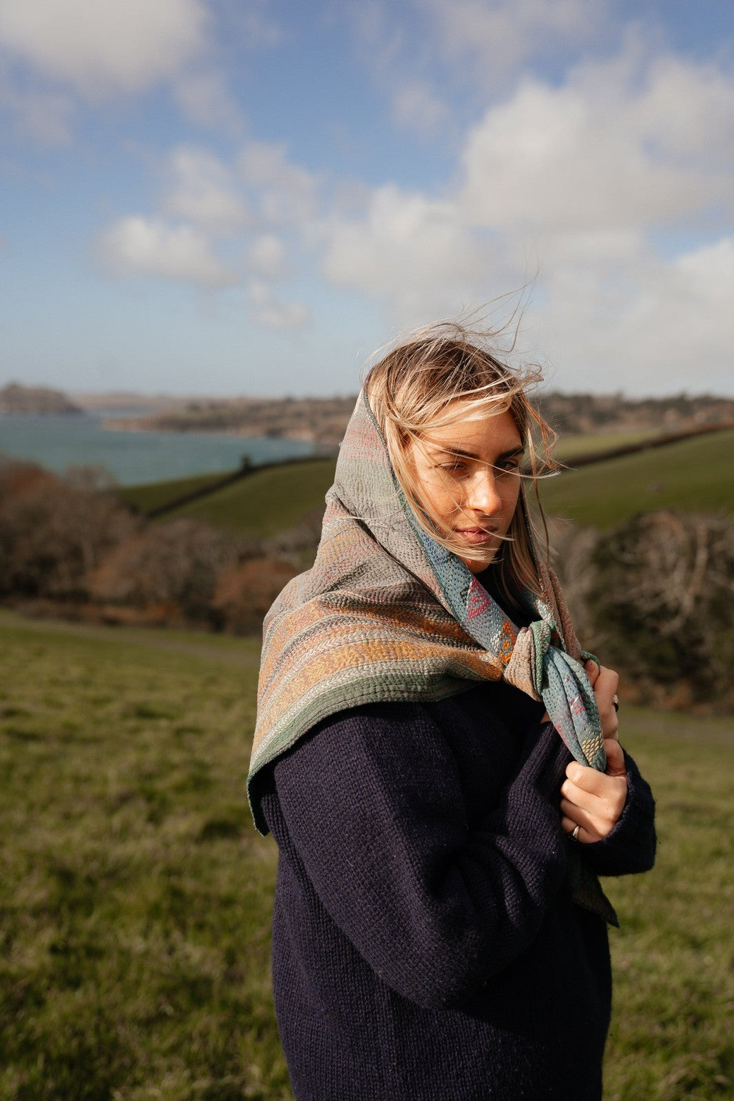 Kantha Scarf