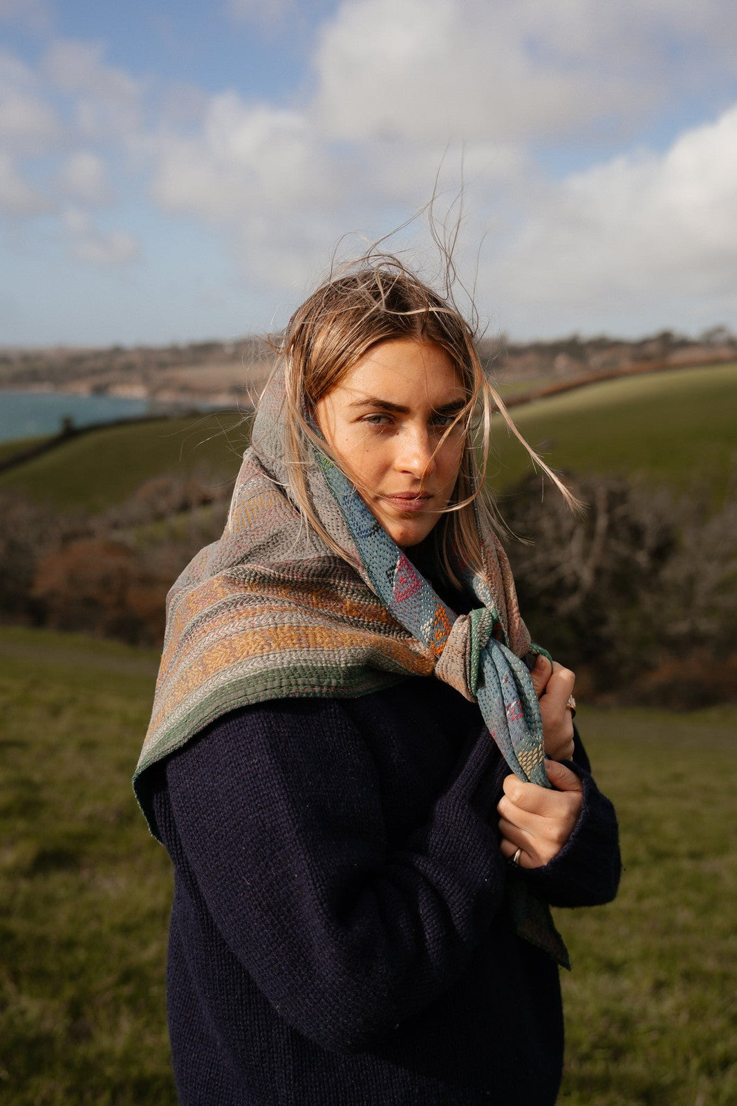 Kantha Scarf