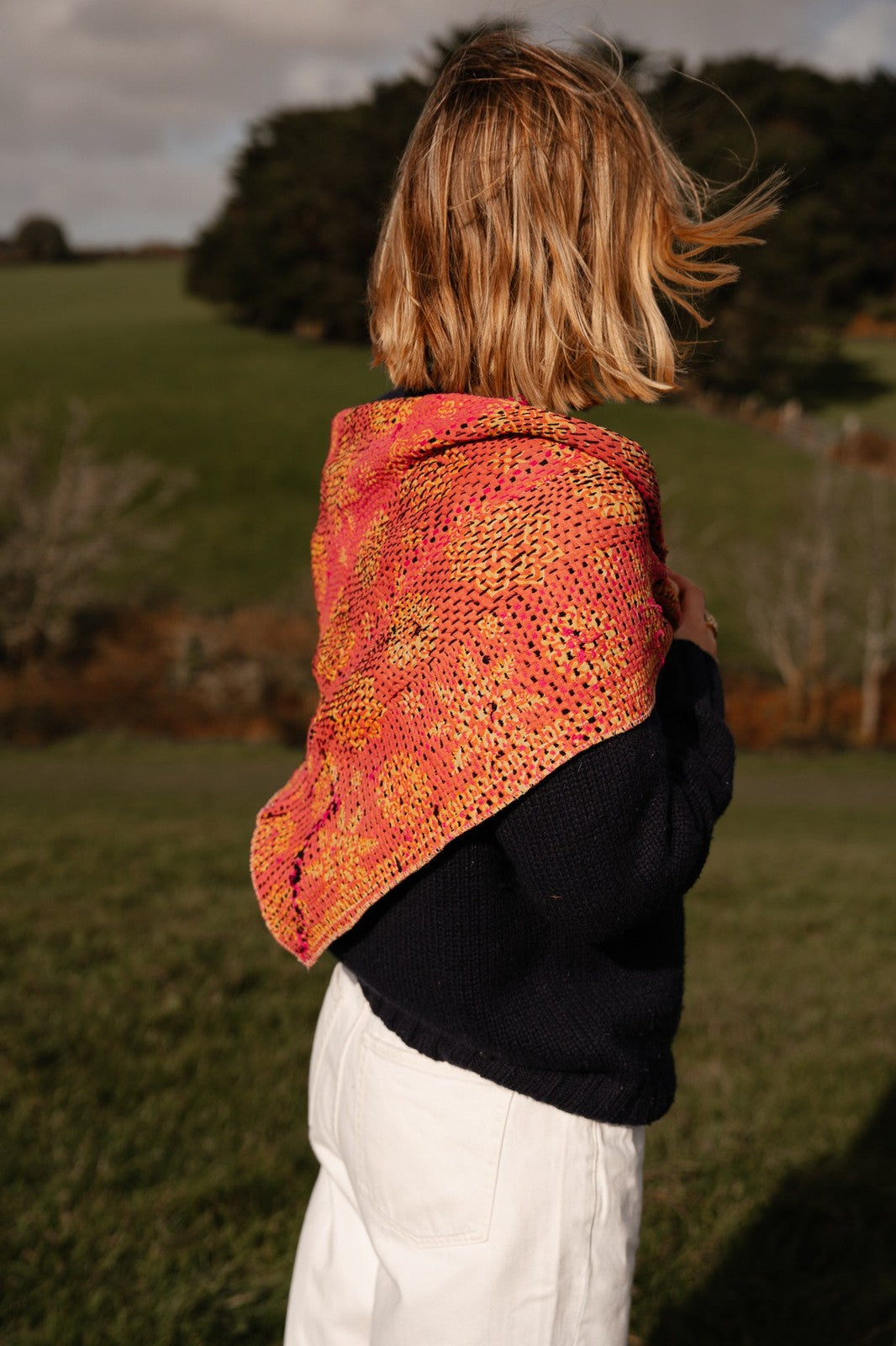 Kantha Scarf