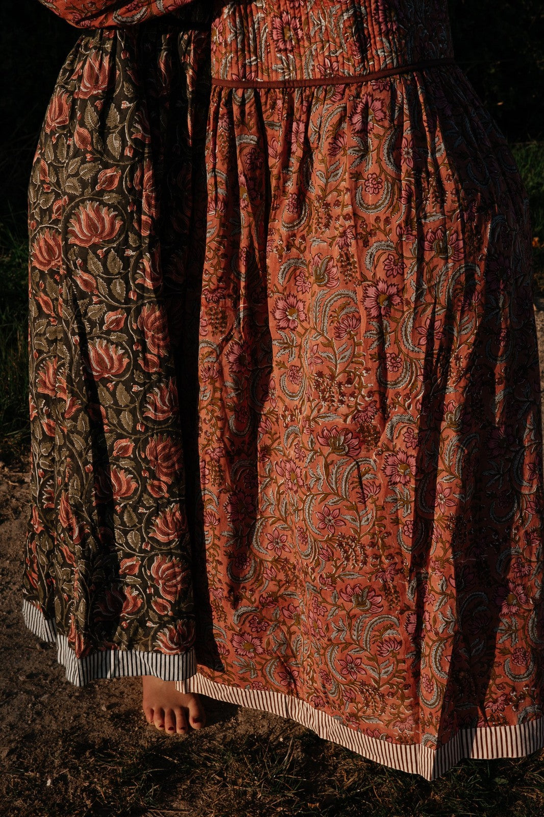 Reversible Jacket - Green and Pink Star