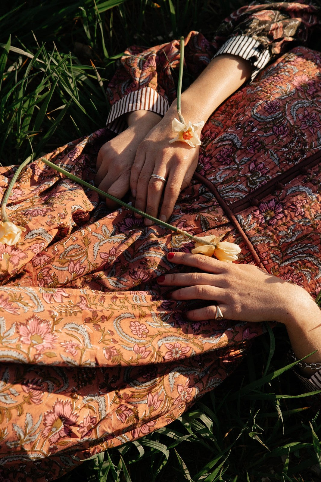 Reversible Jacket - Green and Pink Star