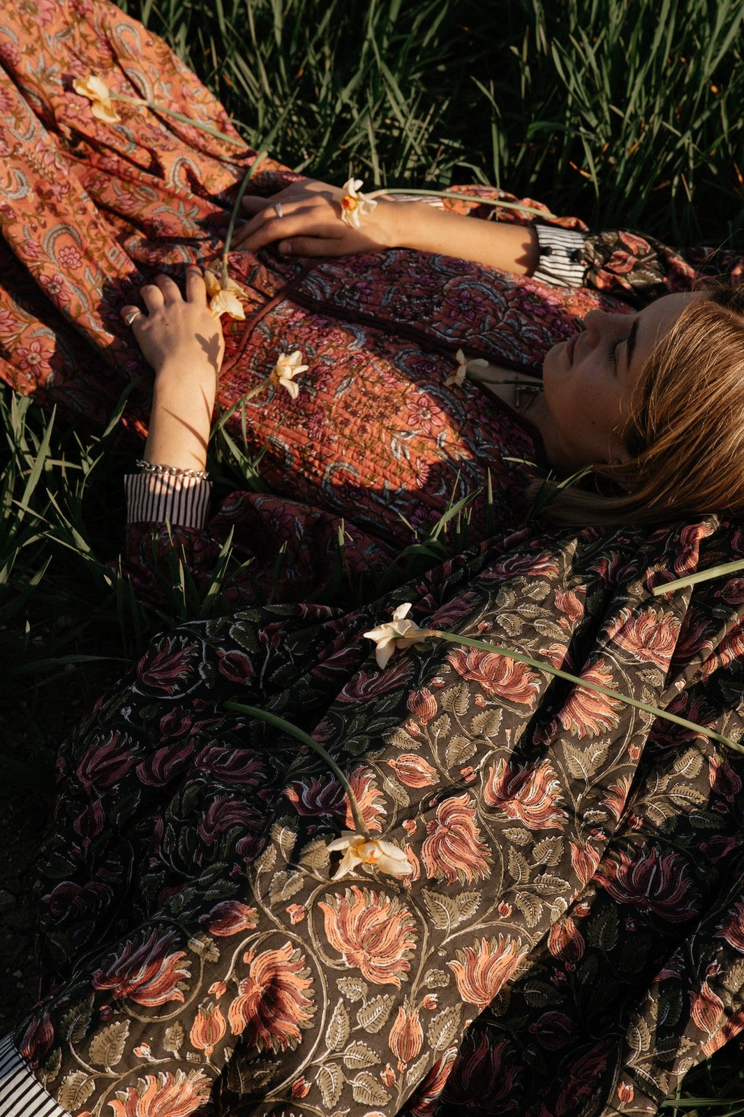 Reversible Jacket - Green and Pink Star