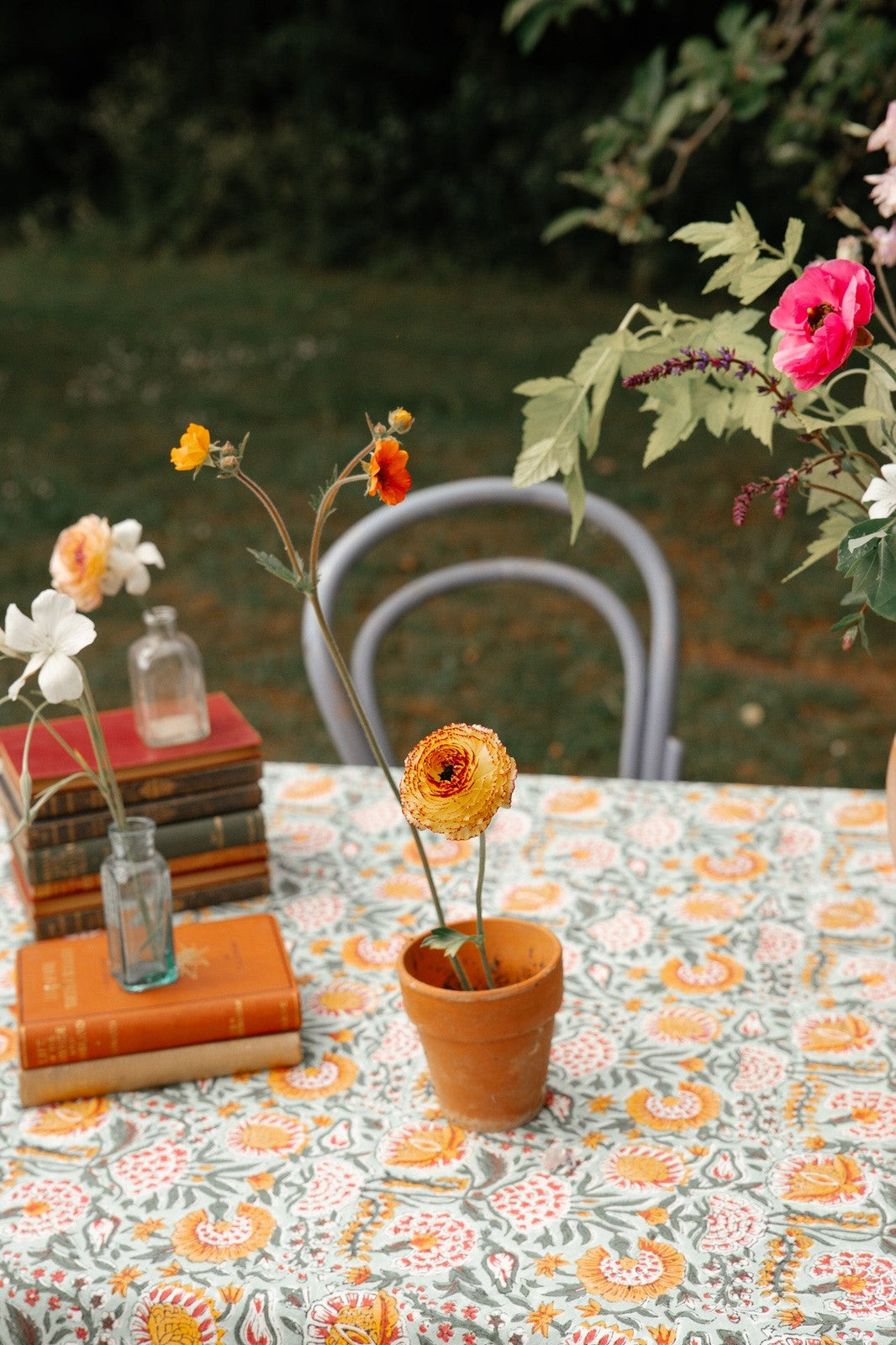 Garden Bloom Floral Tablecloth