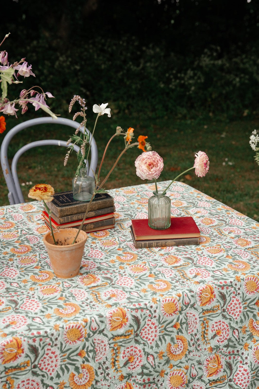Garden Bloom Floral Tablecloth
