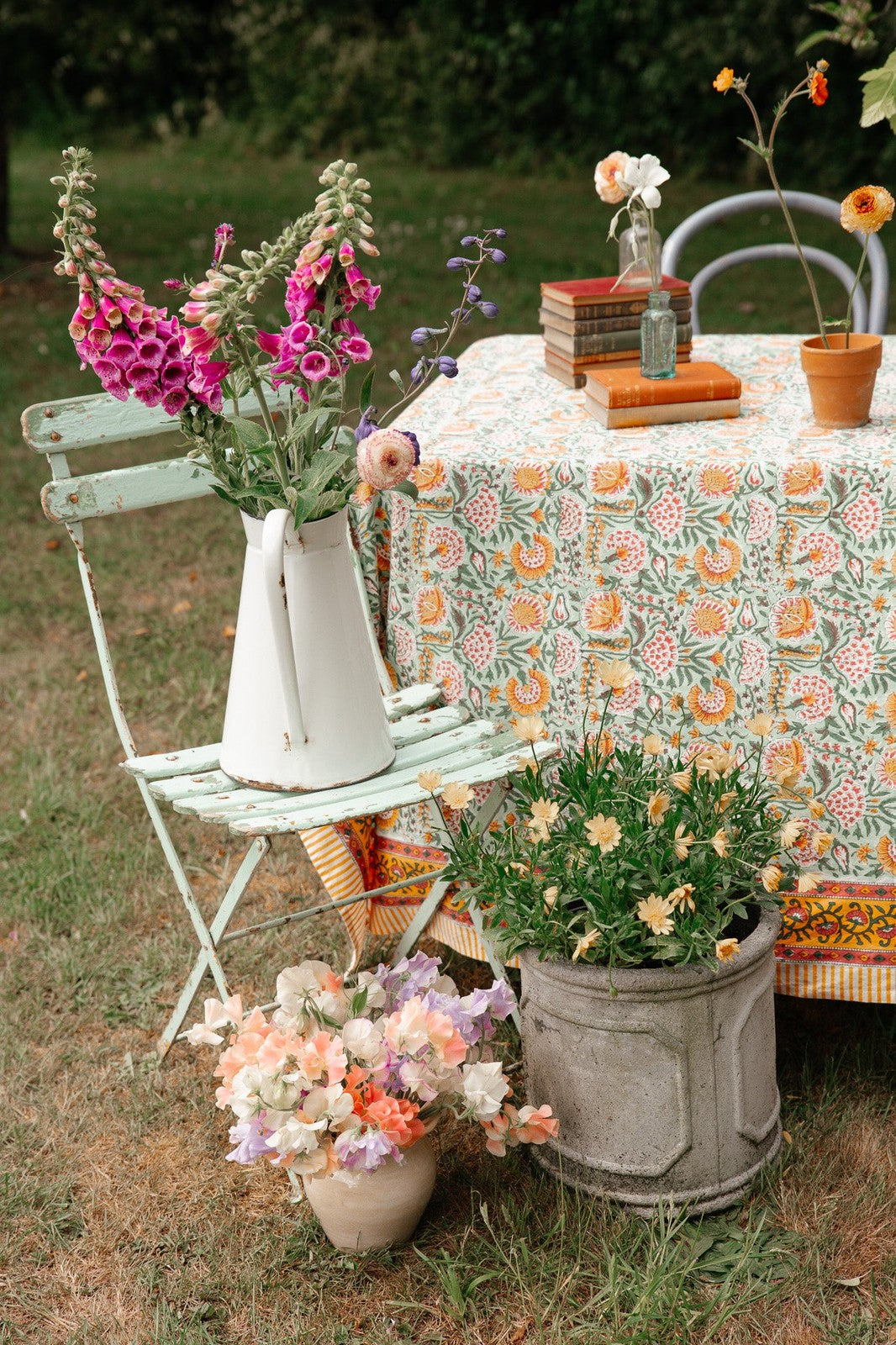 Garden Bloom Floral Tablecloth