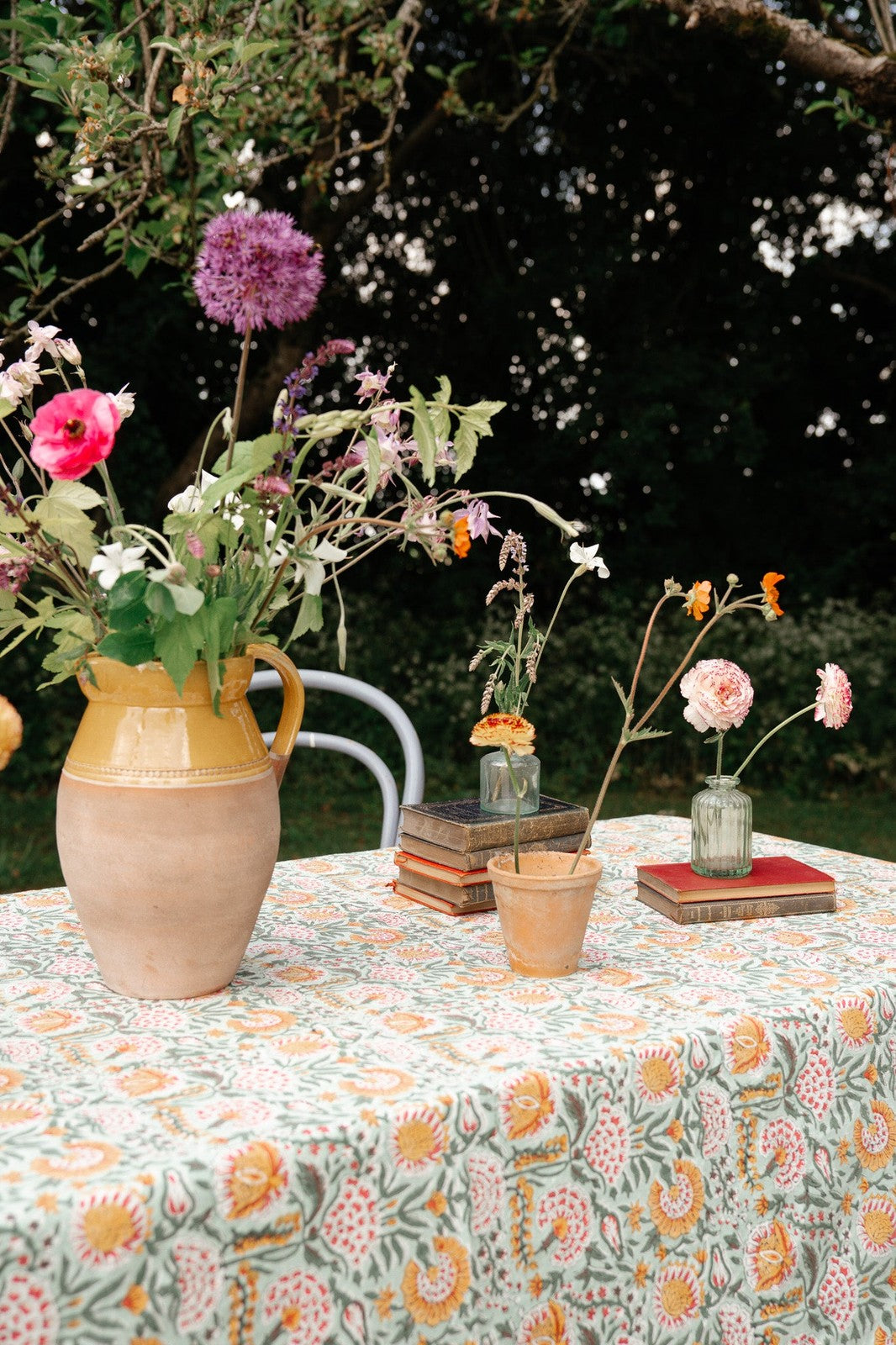 Garden Bloom Floral Tablecloth