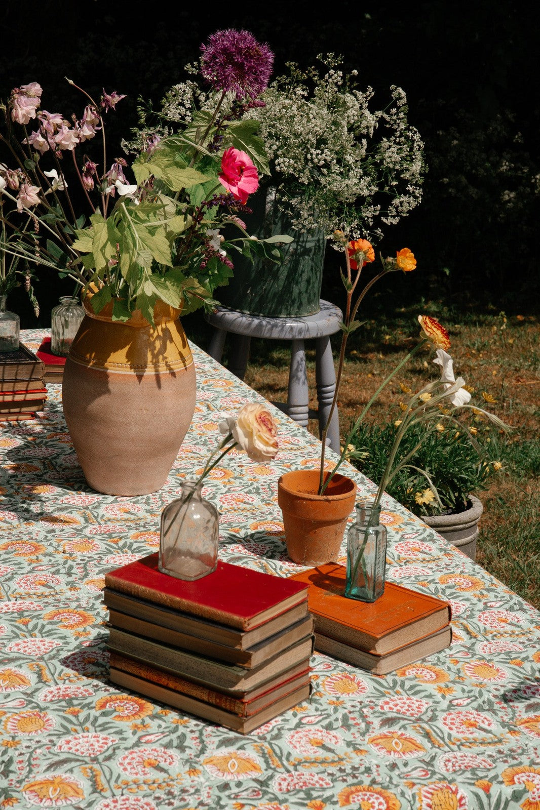 Garden Bloom Floral Tablecloth