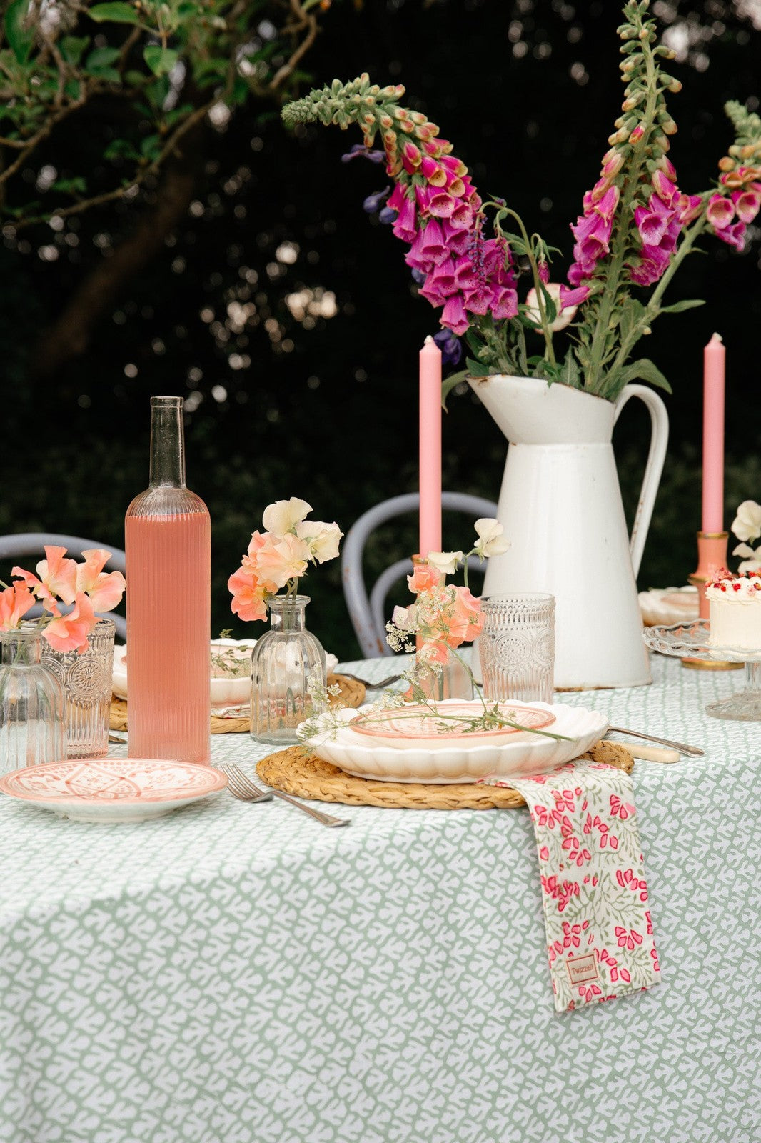 Sweet Pea Napkin x 4