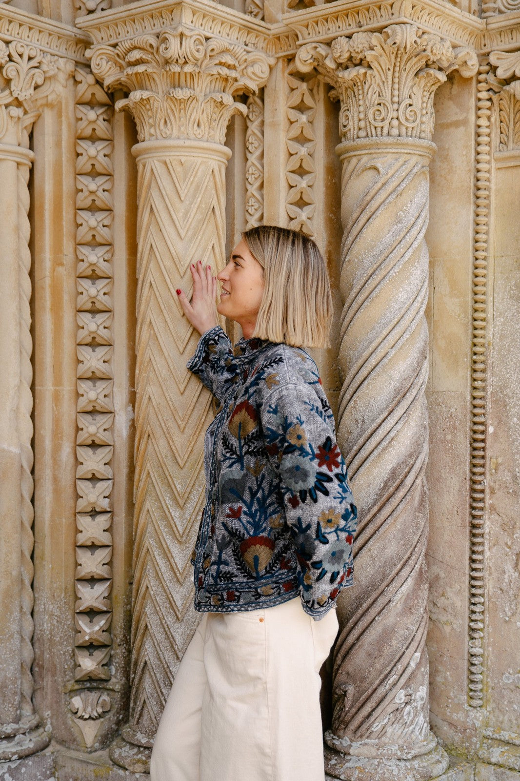 Suzani Jacket - Grey