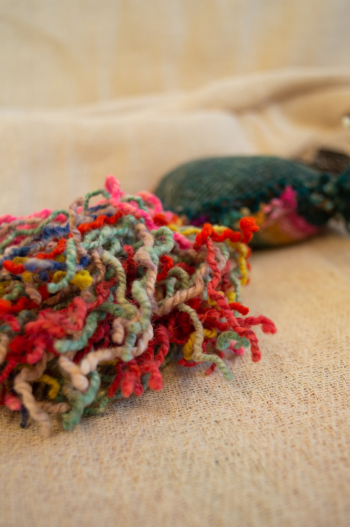 Peruvian Frazada Hanging Heart