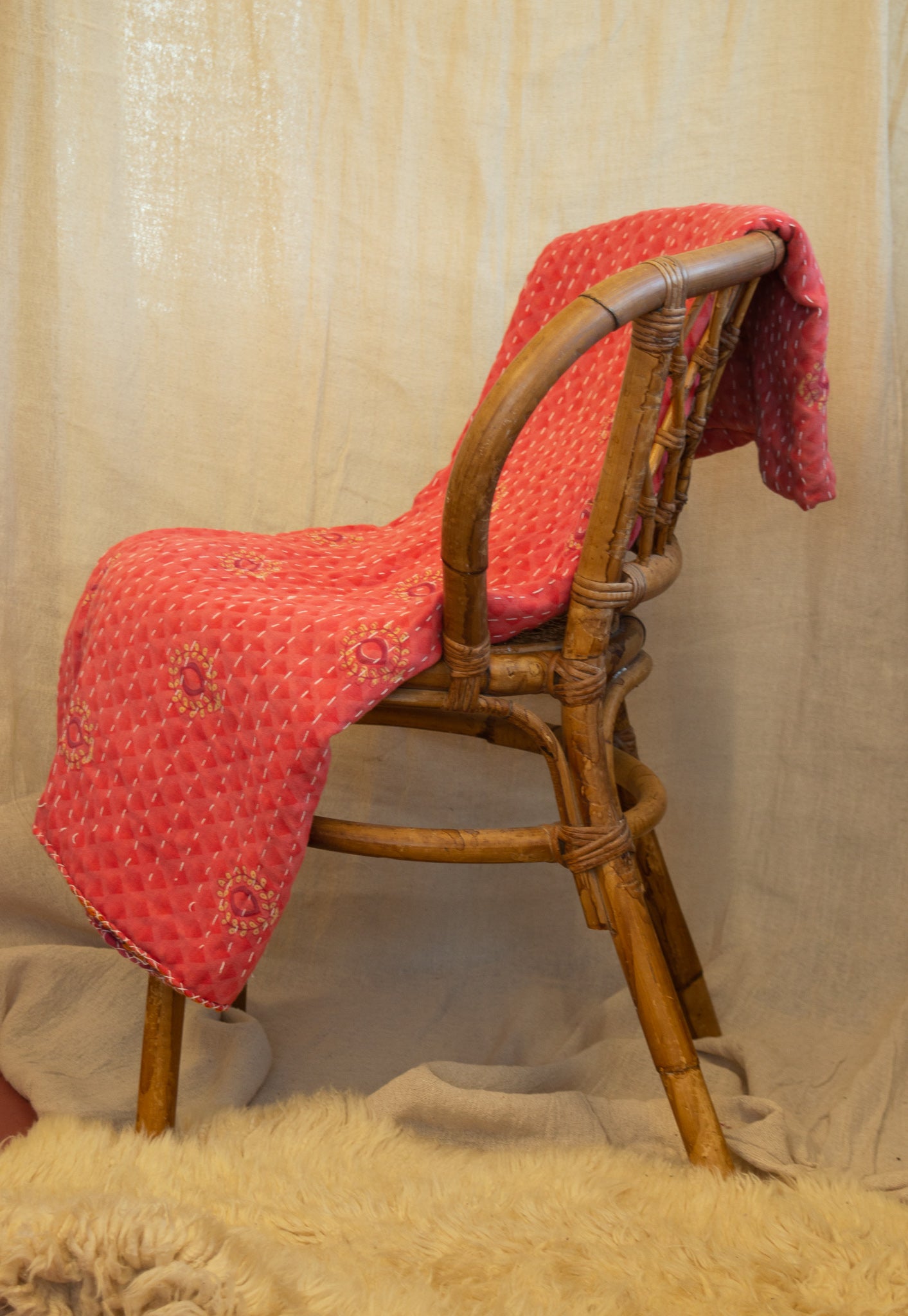 Vintage Kanthas - made from recycled saris