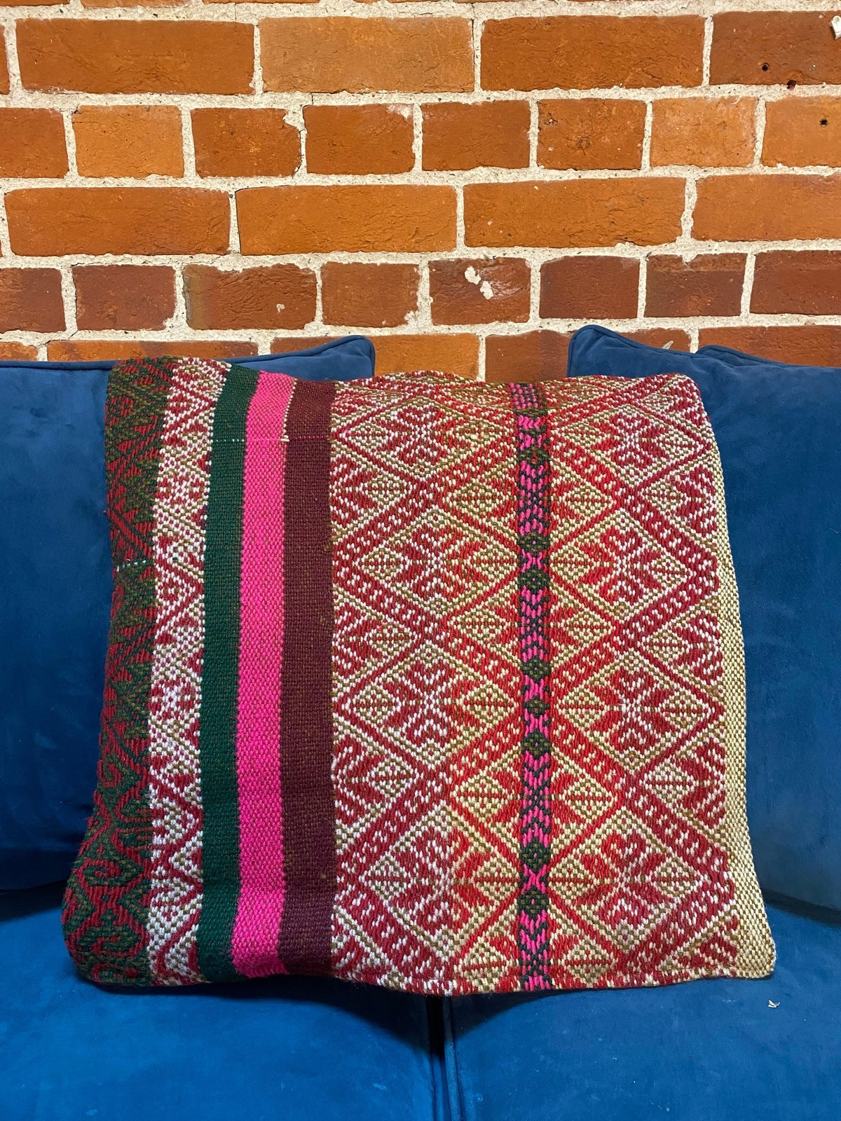 Peruvian Frazada Cushion Cover 8