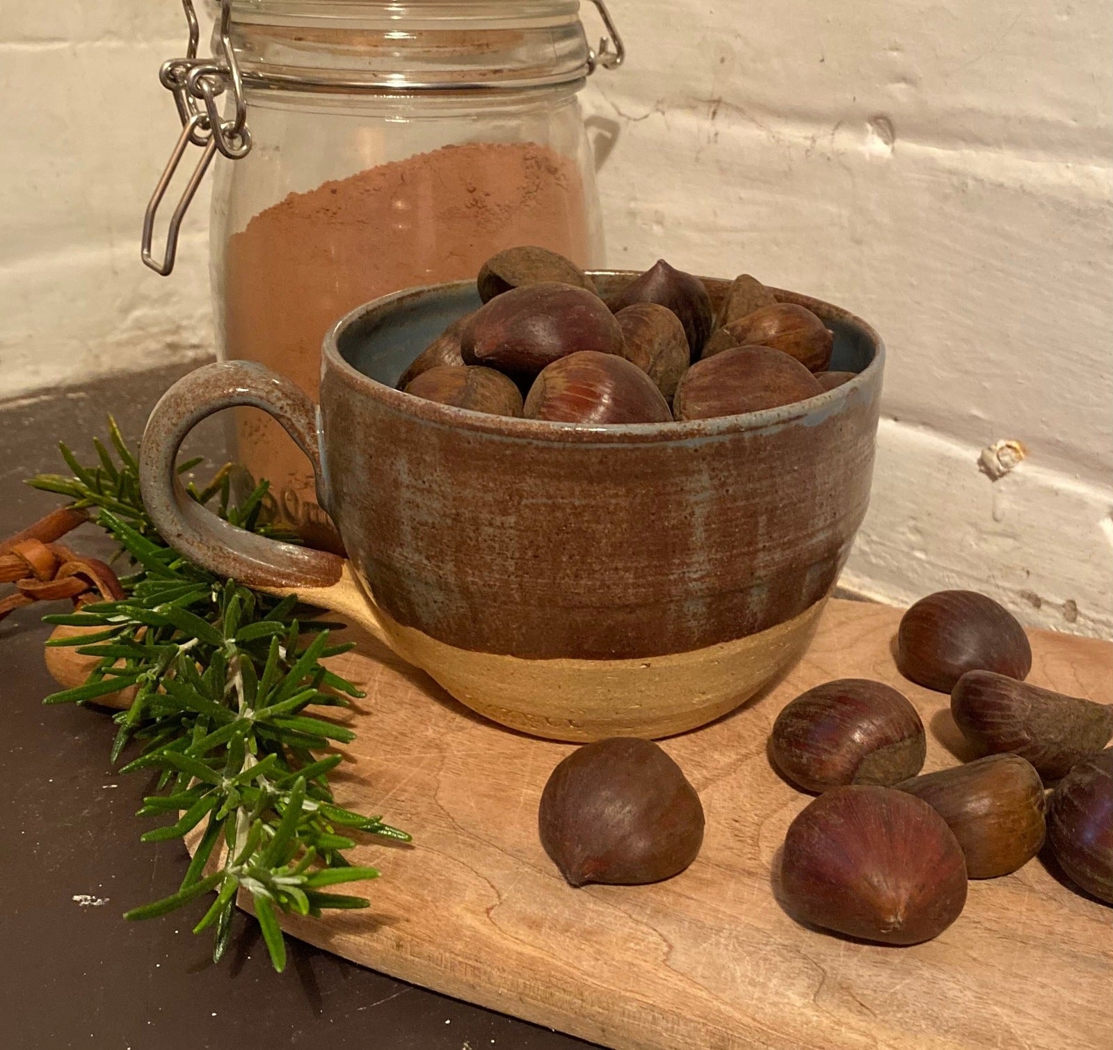 Big Huggy Mugs - Milk Chocolate and Blue