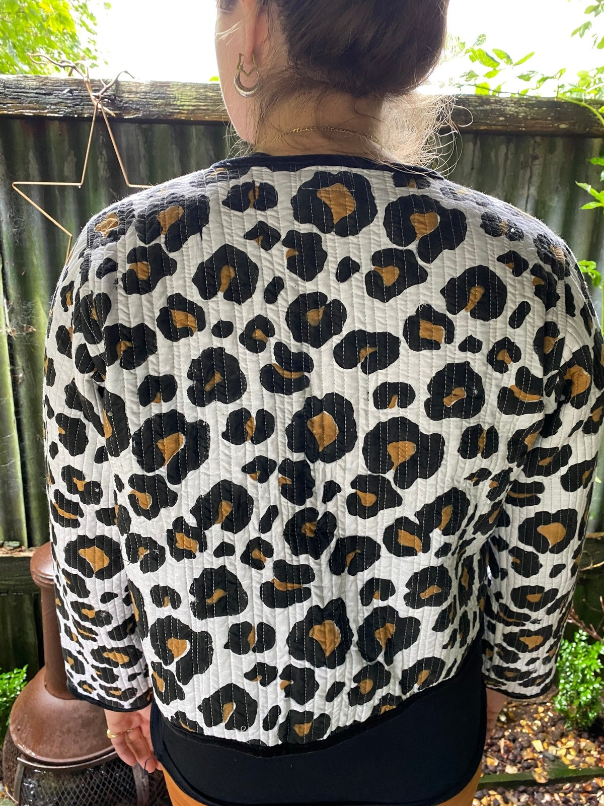 Reversible Jacket - Leopard/Black Velvet