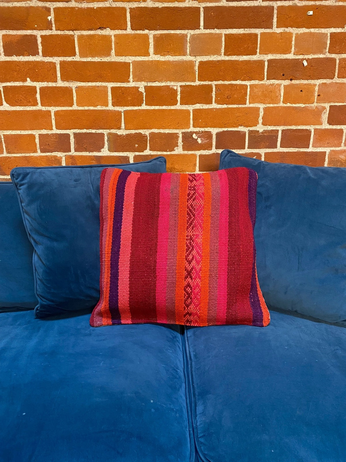 Peruvian Frazada Cushion Cover 19