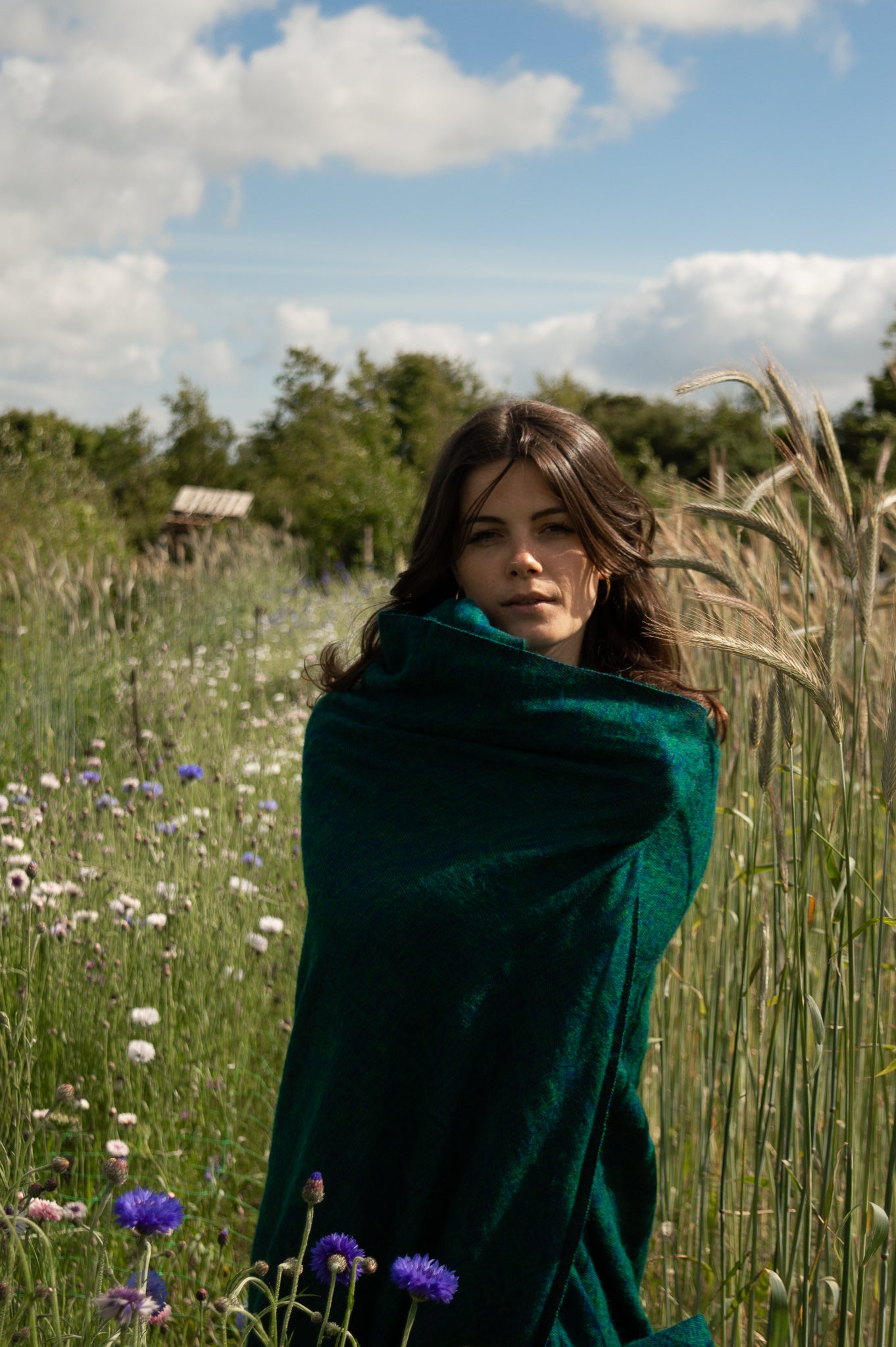 Himalayan Blanket - Peacock Green
