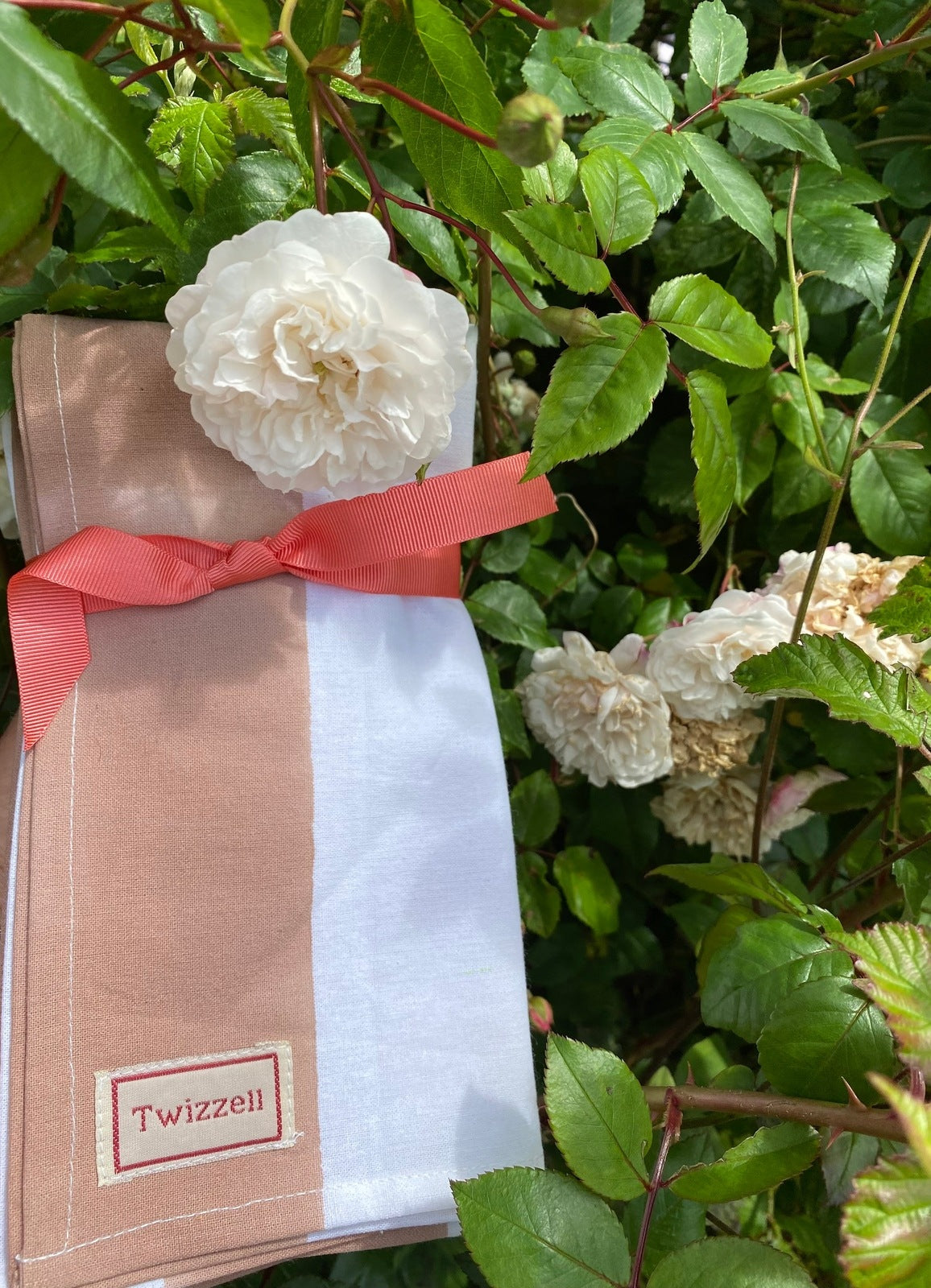 Beige Stripe Napkin x 4