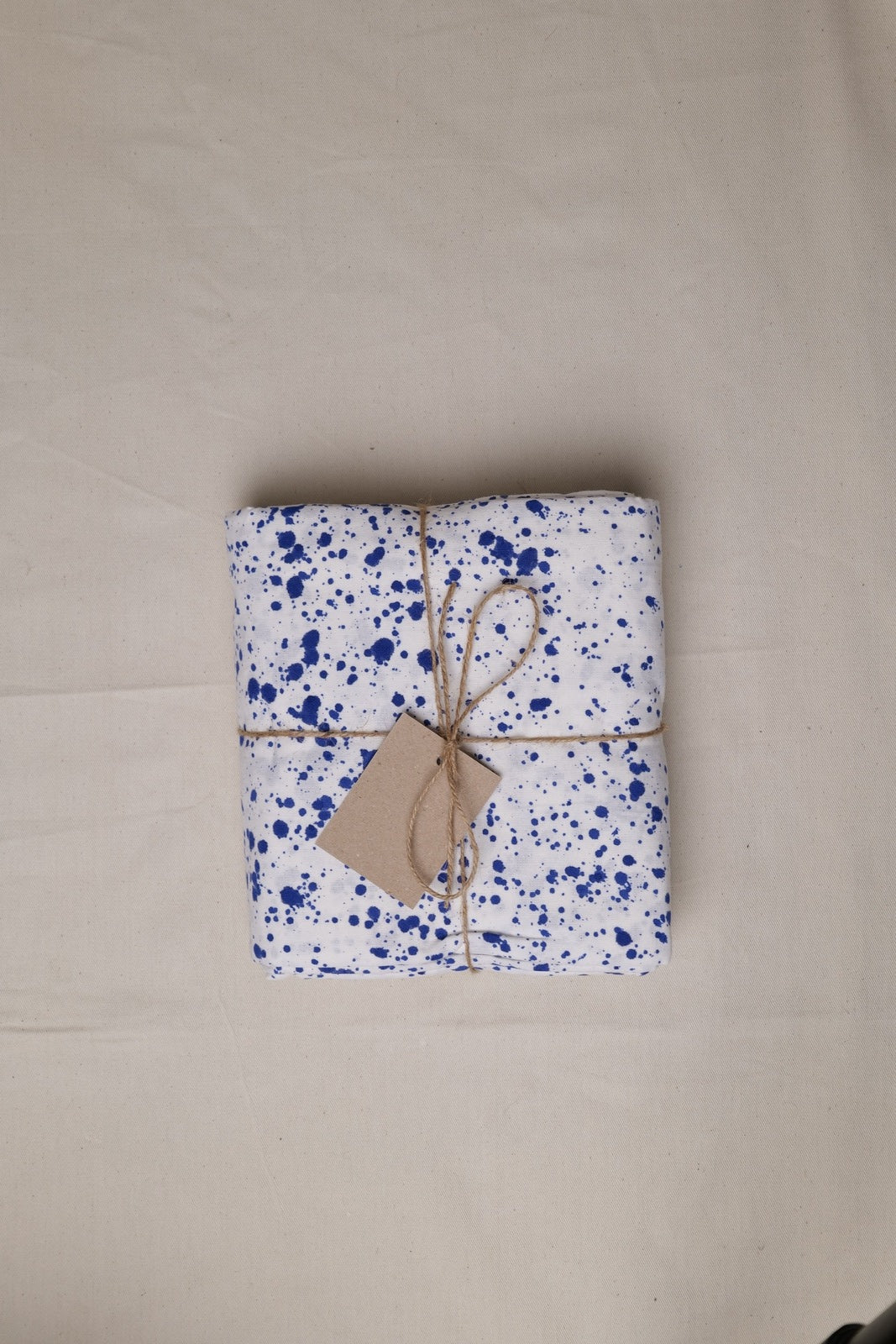 Blue Splatter Tablecloth