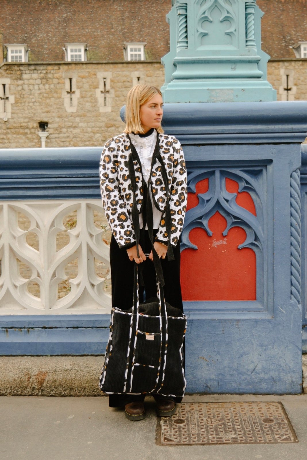 Reversible Jacket - Leopard/Black Velvet