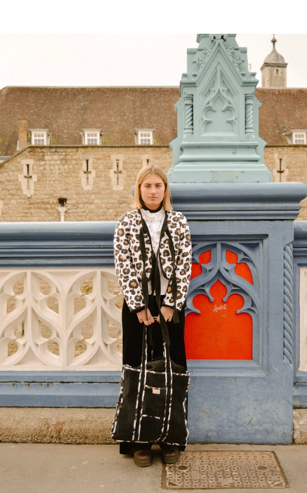 Reversible Jacket - Leopard/Black Velvet