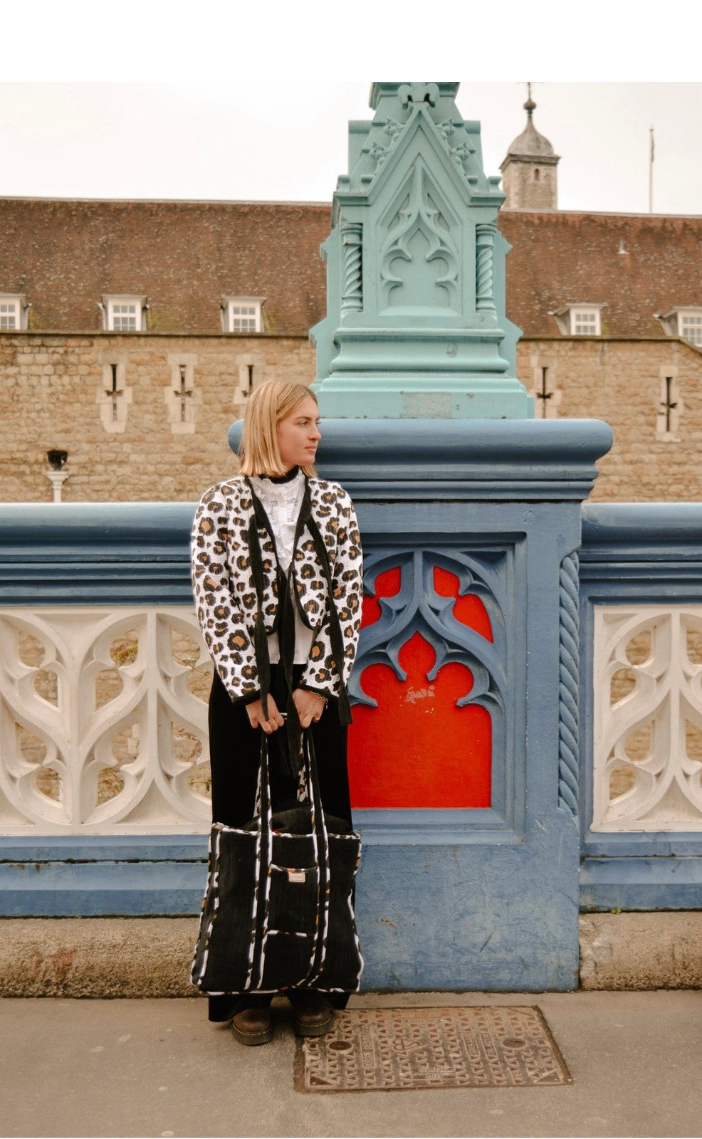 Reversible Jacket - Leopard/Black Velvet