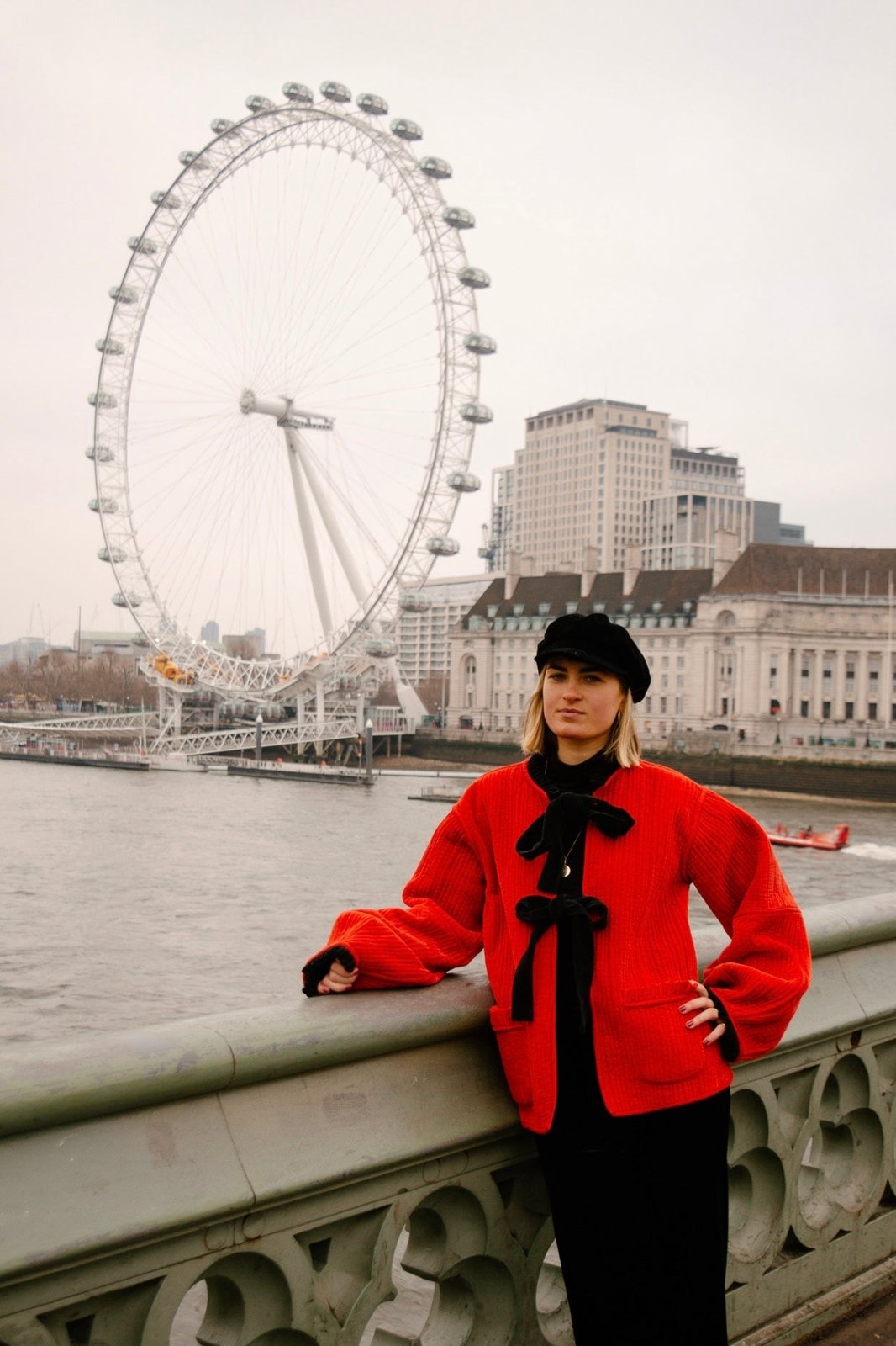 Reversible Jacket - Red/Black Velvet