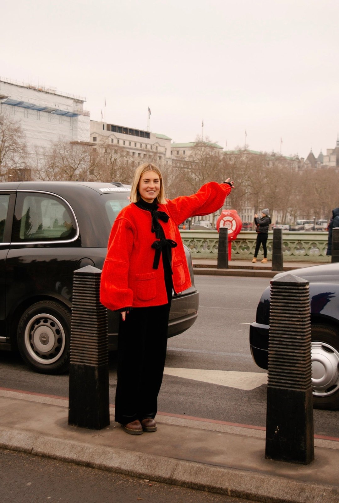 Reversible Jacket - Red/Black Velvet