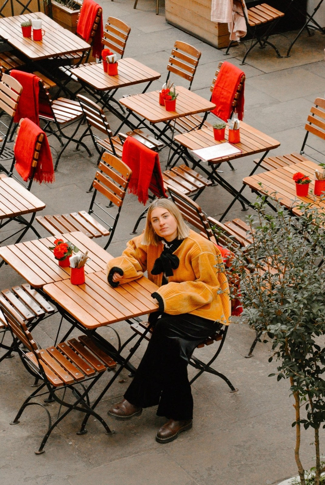 Reversible Jacket - Mustard/Black Velvet