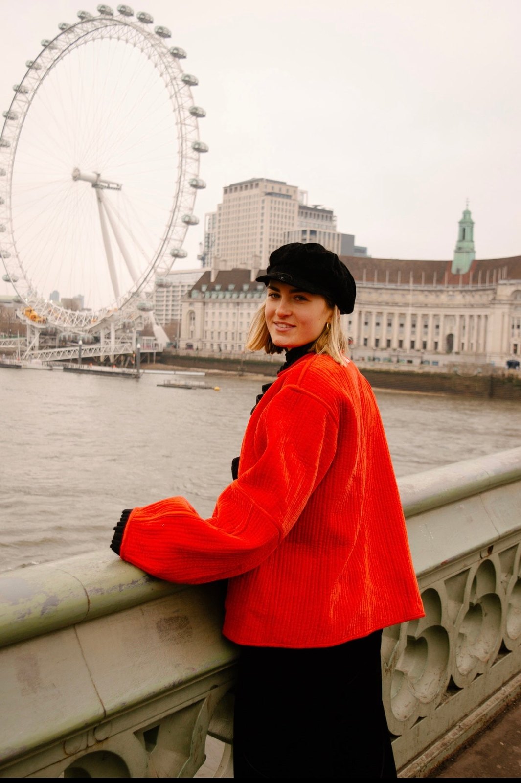 Reversible Jacket - Red/Black Velvet