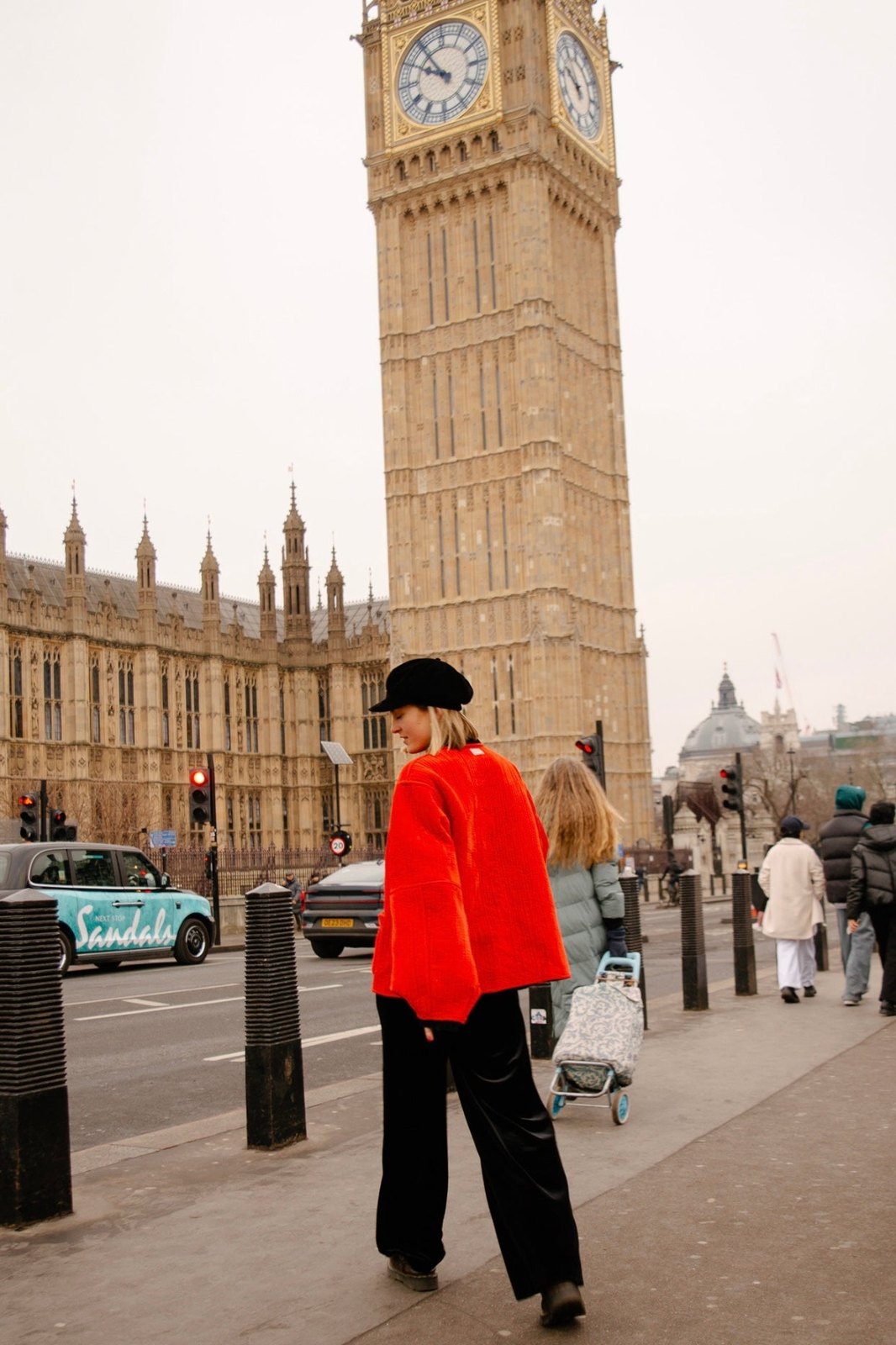 Reversible Jacket - Red/Black Velvet