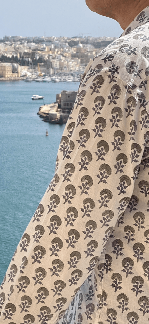 Classic Indian Flower Shirt