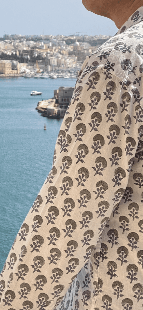 Classic Indian Flower Shirt