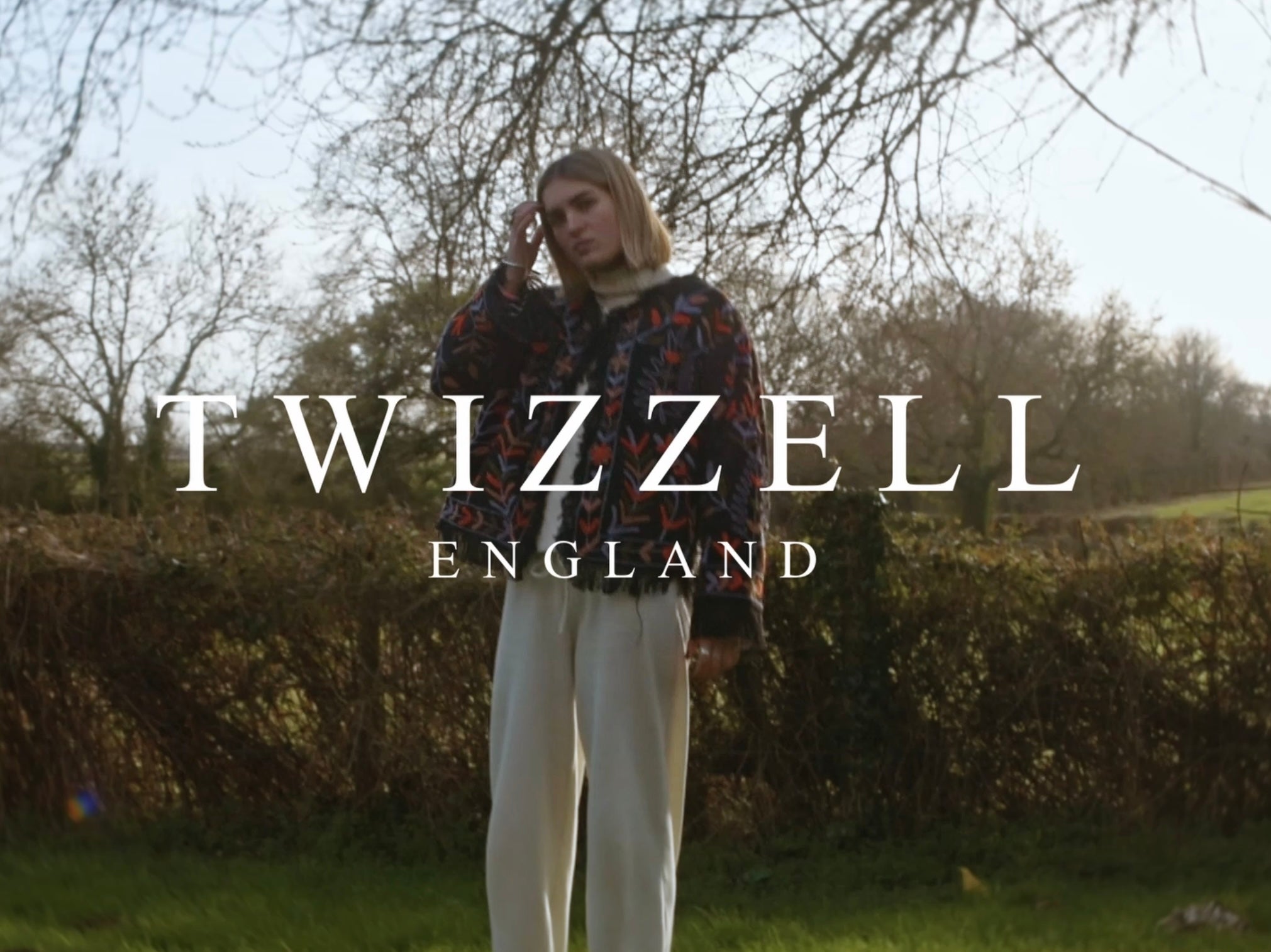 Frayed Edge Bohemian Jacket Black and Purple