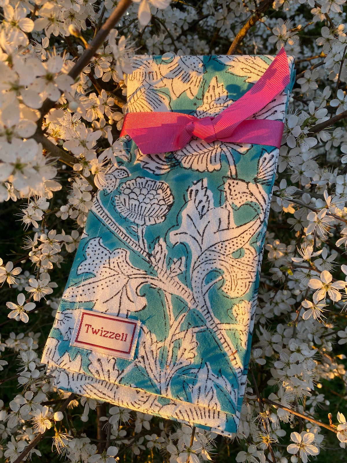 SECONDS Turquoise Tide Napkin x 4