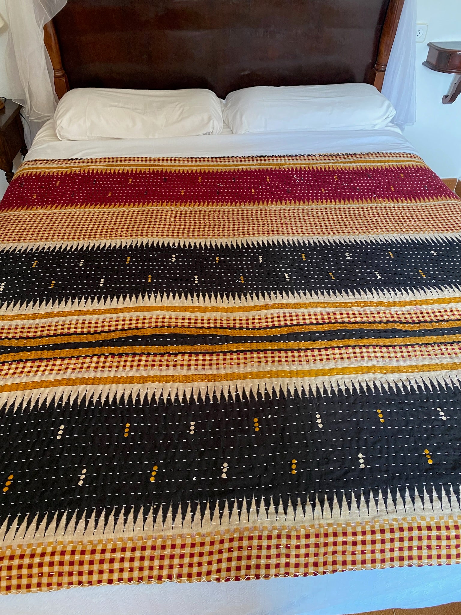 Vintage Kanthas - made from recycled saris