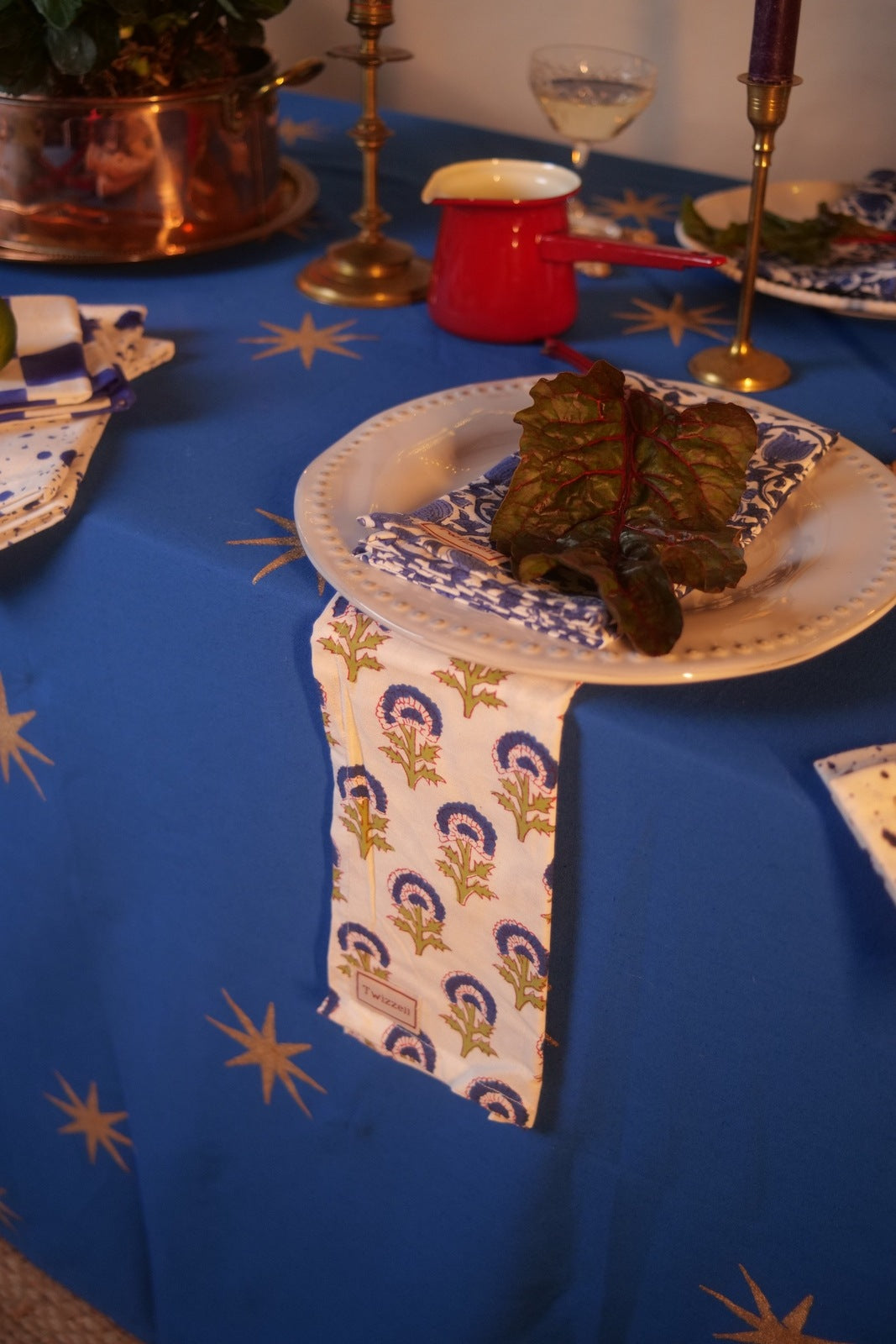 Blue Star Tablecloth