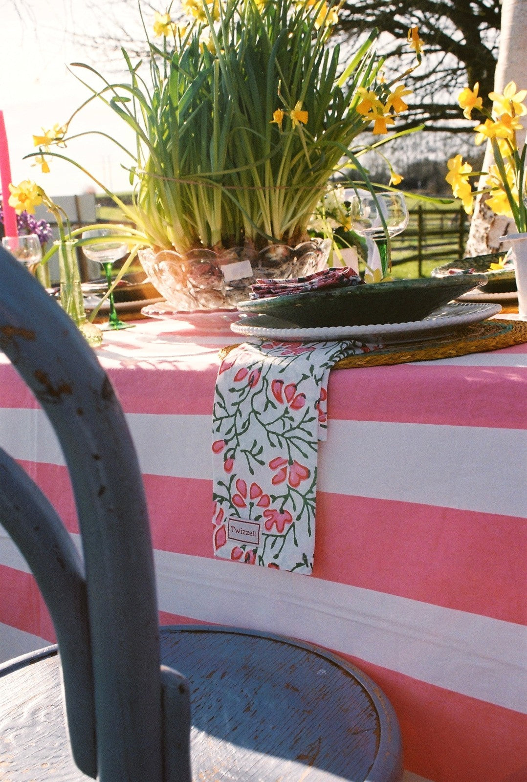 Sweet Pea Napkin x 4