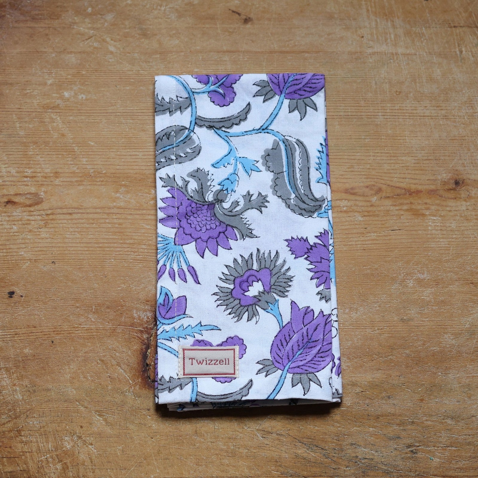 Lavender Smoke Napkin x 4