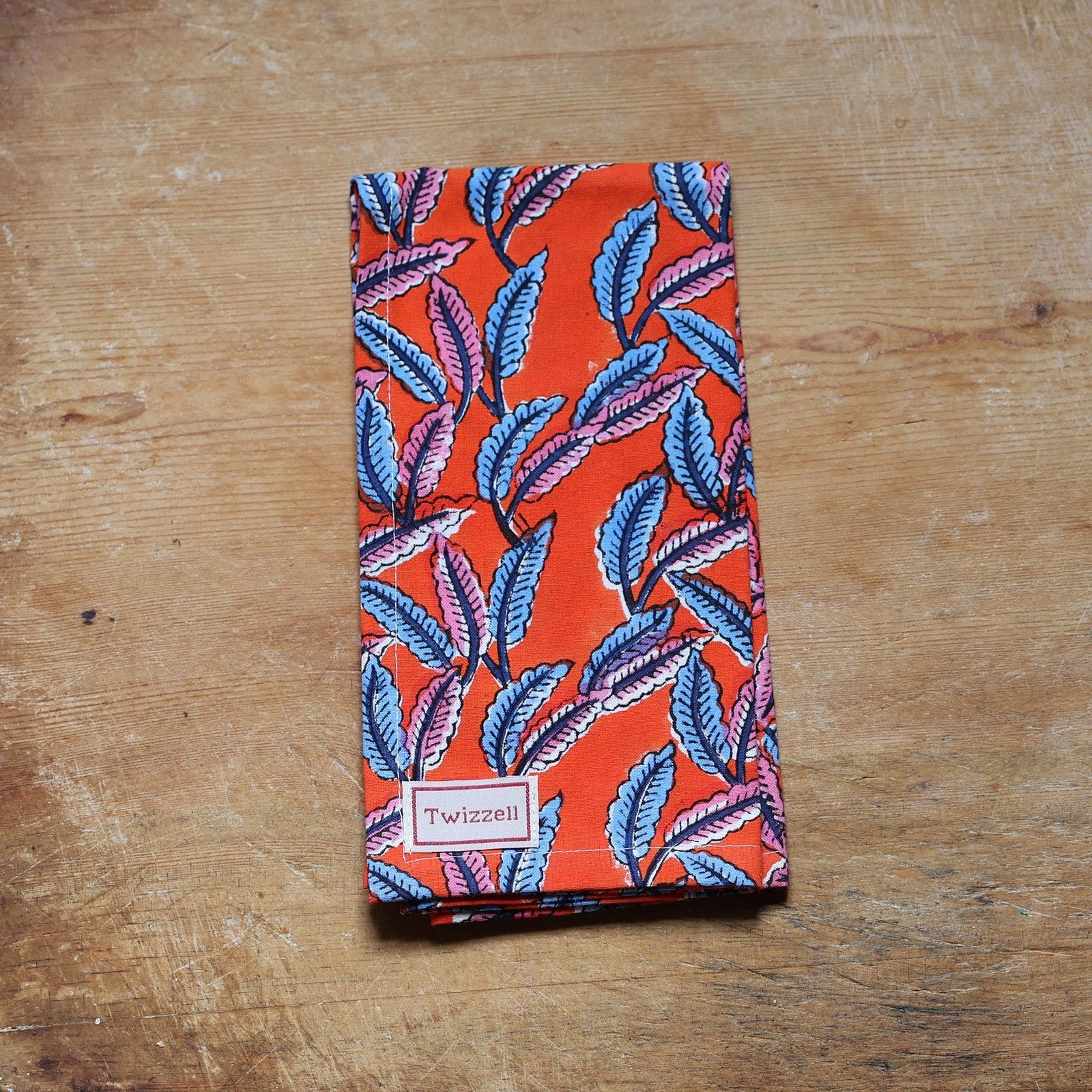 Feather Carnival Napkin x 4