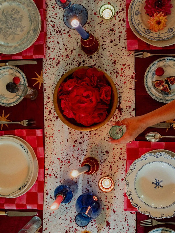 Merlot Star Tablecloth