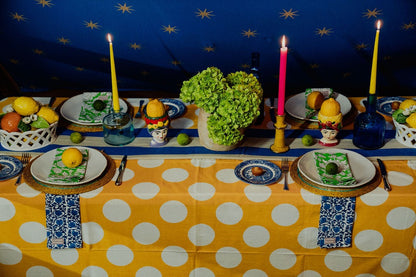 Yellow Spot Tablecloth