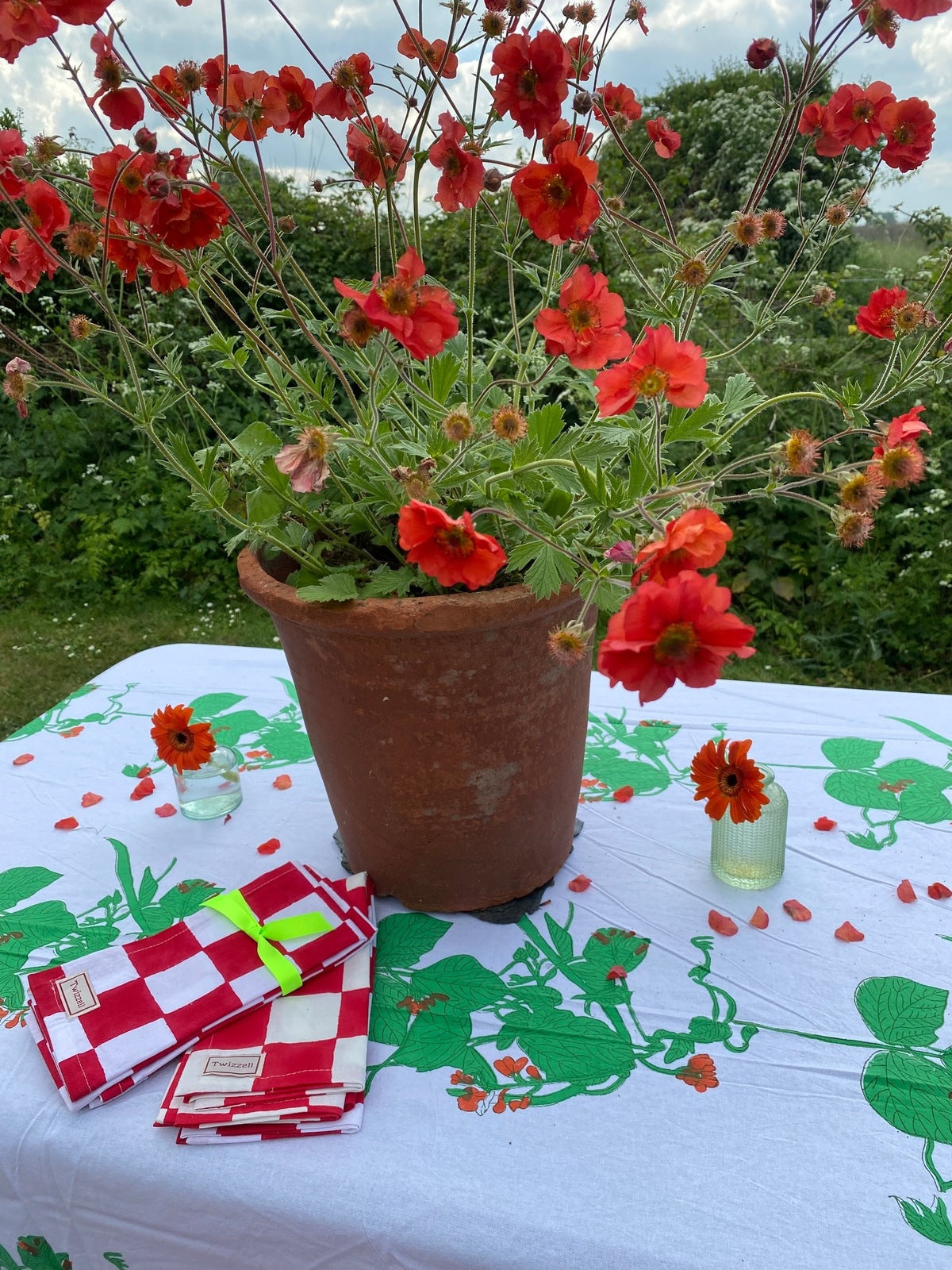 SECONDS Runner Bean Tablecloth