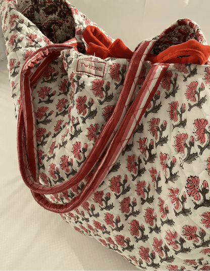 Roma Reversible Basket Bag