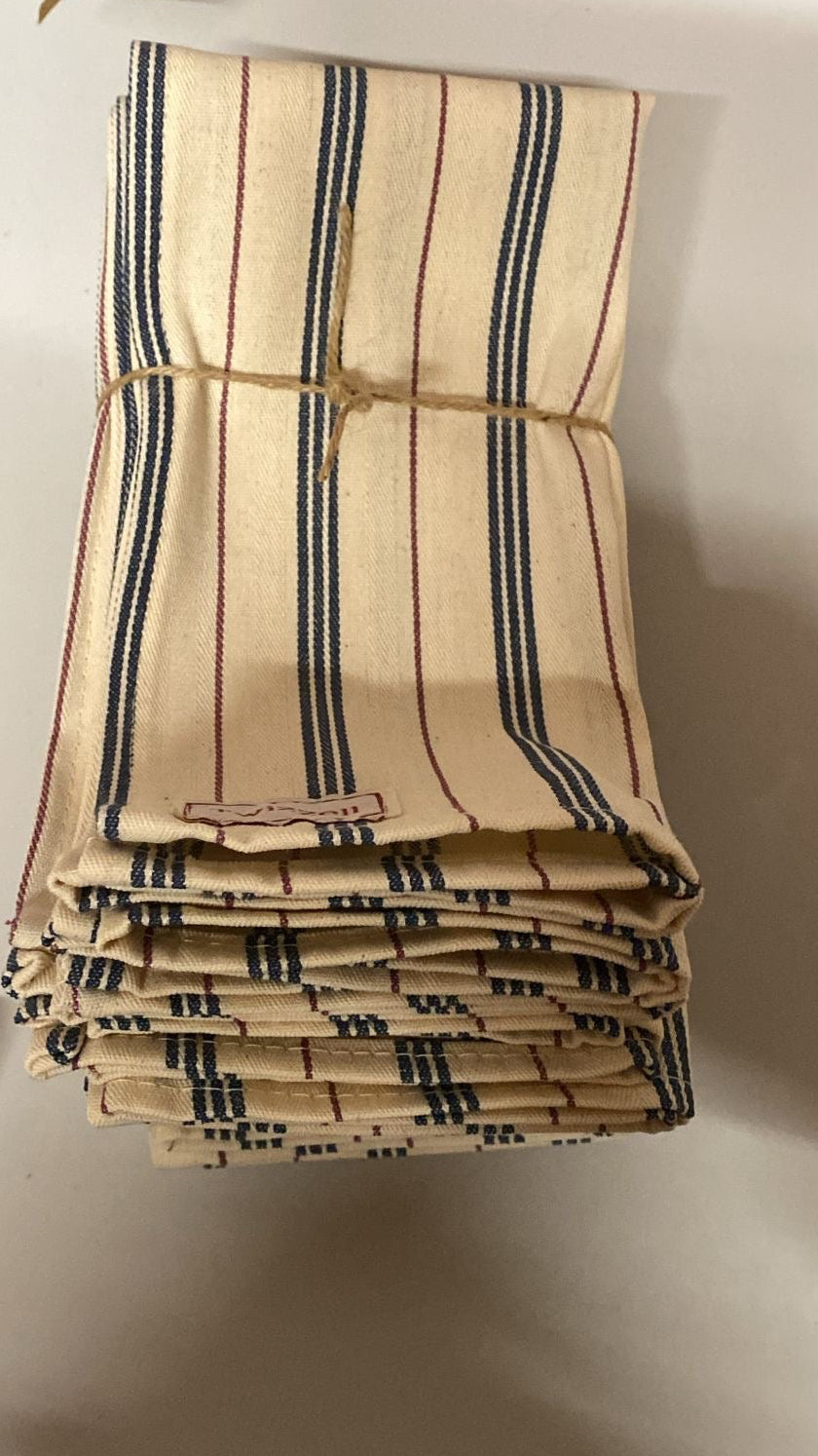 SECONDS Nautical Stripe Napkin x 4