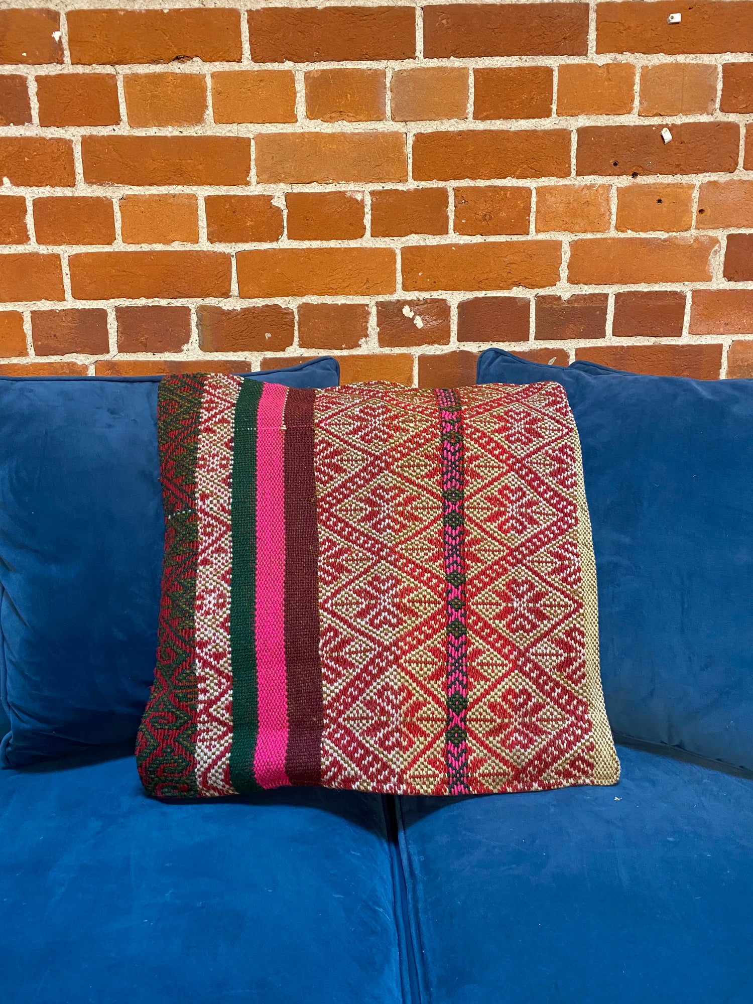 Peruvian Frazada Cushion Cover 8